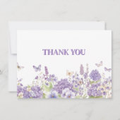 Thank You Flat Note Card ノートカード (正面)