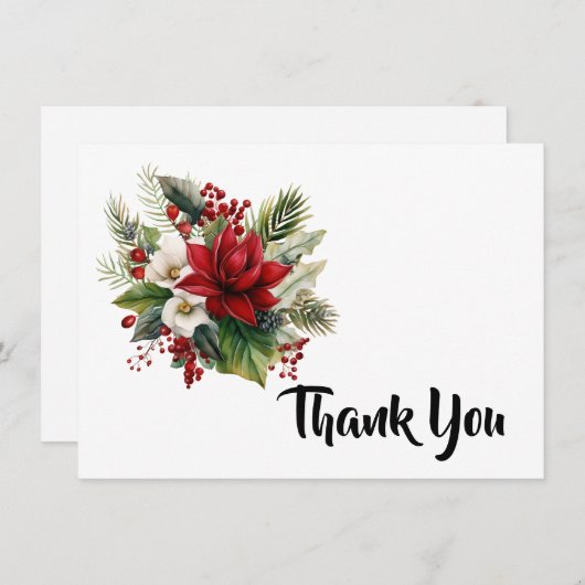 Thank You Flat Note Card ノートカード (正面/裏面)