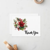 Thank You Flat Note Card ノートカード (正面/裏面インサイチュ)