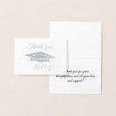 Thank you Foil卒業カード 箔カード (ディスプレー)
