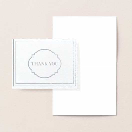 Thank You Foil Note Card 箔カード (ディスプレー)