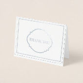 Thank You Foil Note Card 箔カード (正面)