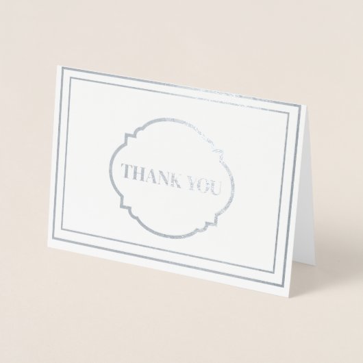 Thank You Foil Note Card 箔カード (正面)