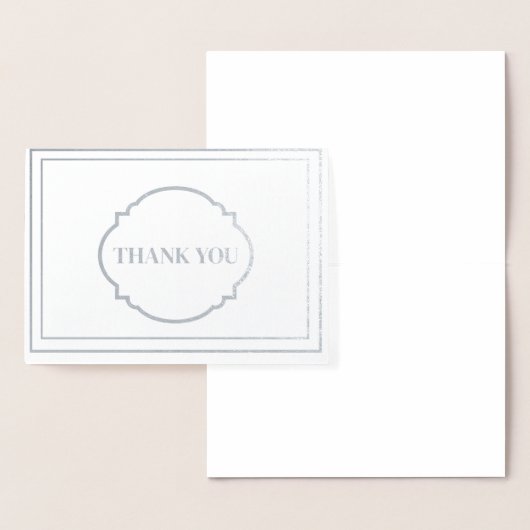 Thank You Foil Note Card 箔カード (ディスプレー)