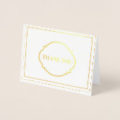 Thank You Foil Note Card 箔カード (正面)