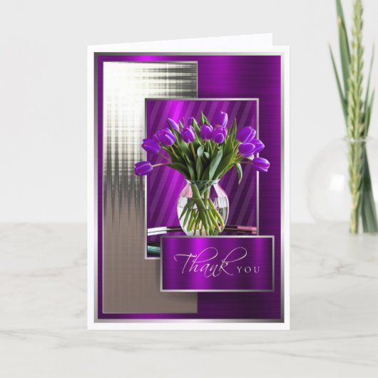 Thank You Folded Card カード (正面)