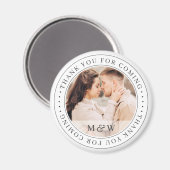 Thank You For 来's 結婚のクラシックカスタムPhoto マグネット (正面/裏面)