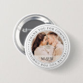 Thank You For 来's 結婚のクラシックカスタムPhoto 缶バッジ (正面&裏面)