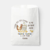 Thank You For 来's Chicken Farm誕生日 フェイバーバッグ (正面)