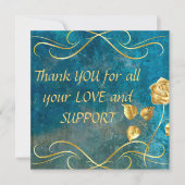 Thank You For all your Love and Support -Card (正面)