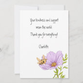 Thank You for Bee-ing Awesome Card サンキューカード (裏面)