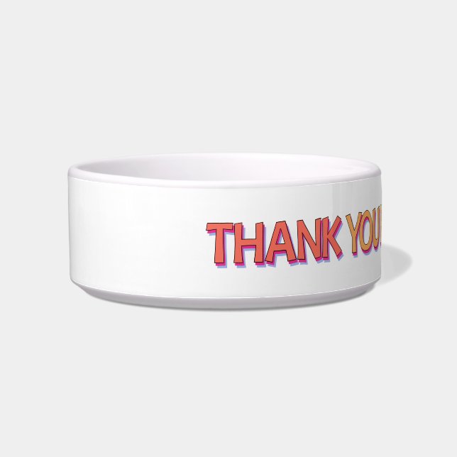 Thank You For Being a Friend Official PET BOWL ボウル (左)