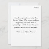 Thank You for Being Here – Mother’s Day (裏面)