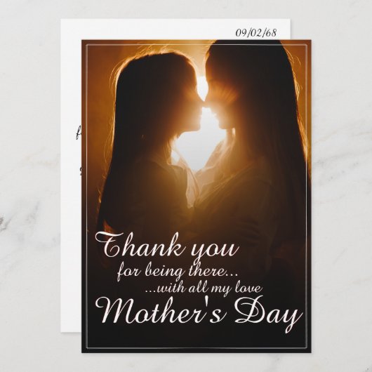 Thank You for Being Here – Mother’s Day (正面/裏面)