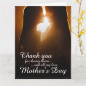 Thank You for Being Here – Mother’s Day カード (黄色い花)