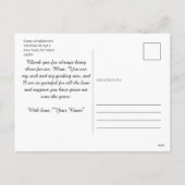 Thank You for Being Here – Mother’s Day シーズンポストカード (裏面)