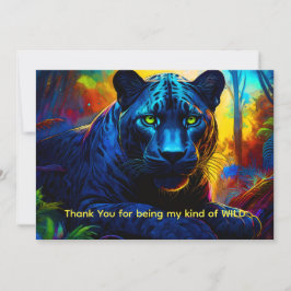 Thank You for being my kind of WILD サンキューカード