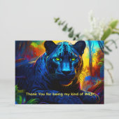 Thank You for being my kind of WILD サンキューカード (スタンド正面)