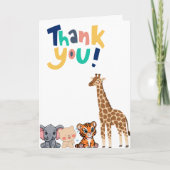 Thank you for being my kindergarten Teacher カード (正面)