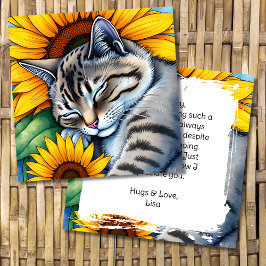 Thank you for Being There Personalized  カード