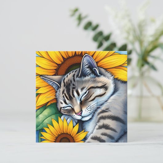 Thank you for Being There Personalized  カード (スタンド正面)