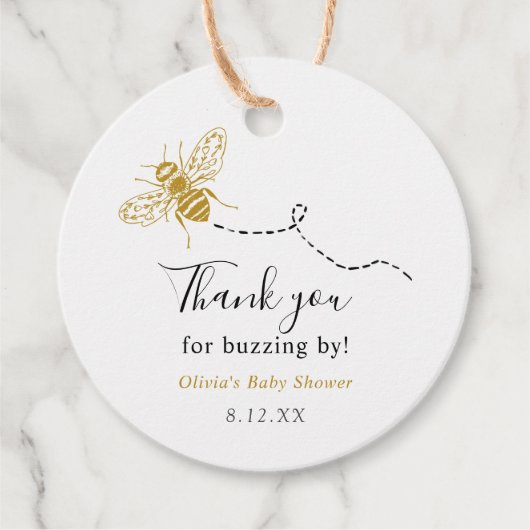 Thank you for Buzing Byメッセージカード フェイバータグ (正面)