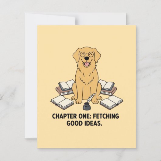 Thank You For Coming Script Text Pastel Yellow  (正面)