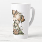 Thank you for everything, Mom! カフェラテマグ (右アングル)