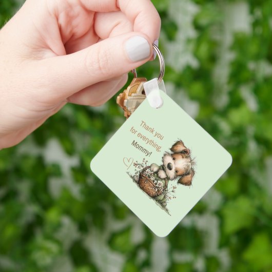 Thank you for everything, Mom! キーホルダー (手)