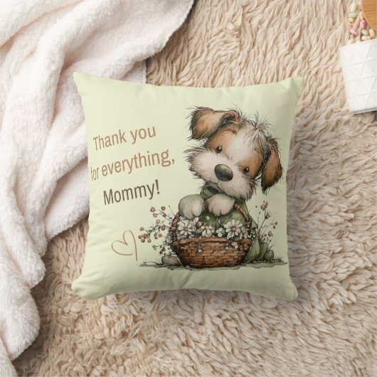 Thank you for everything, Mom! クッション (ブランケット)