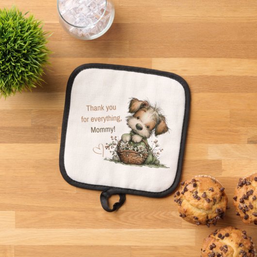 Thank you for everything, Mom! 鍋敷き (トップダウン)