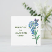 THANK YOU for HELPING ME GROW! サンキューカード (スタンド正面)
