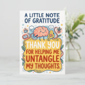 Thank You for Helping Me Untangle My Thoughts Card シーズンカード (スタンド正面)
