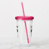 Thank you. For loving on me. Glass collection. アクリルタンブラー (左)