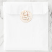 Thank You For Making Our Season Bright ラウンドシール (バッグ)