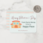 Thank You for Making School Happy Teacher Card ノートカード (正面/裏面インサイチュ)