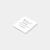 Thank you for purchase pink family business detail ポストイット (アングル)