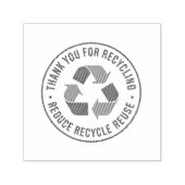 Thank you for Recycling セルフインキングスタンプ (デザイン)
