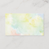 Thank You for Supporting My Business Card 名刺 (裏面)