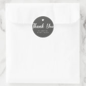 Thank You For Supporting My Small Business ラウンドシール (バッグ)