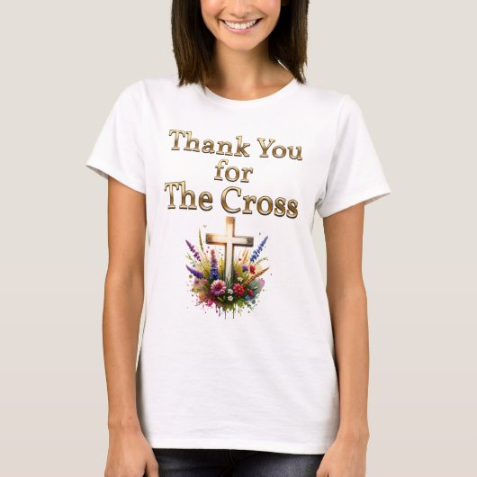 Thank You for the Cross Tシャツ (正面)