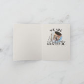 Thank You For Watching Our Dog Photo Card サンキューカード (内部)