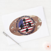 Thank you for your Loyalty ....... 楕円形シール (封筒)