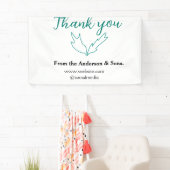 Thank you for your order leaf website company name 横断幕 (インサイチュ)