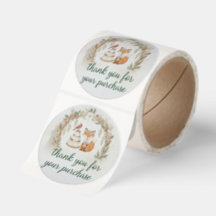 Thank You for Your Purchase Business sticker