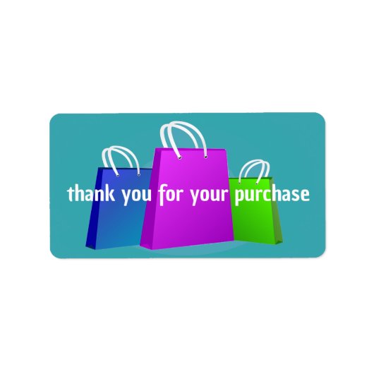 Thank You for your Purchase Labels ラベル (正面)