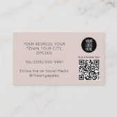 Thank You for Your Purchase Small Business Card | 名刺 (裏面)