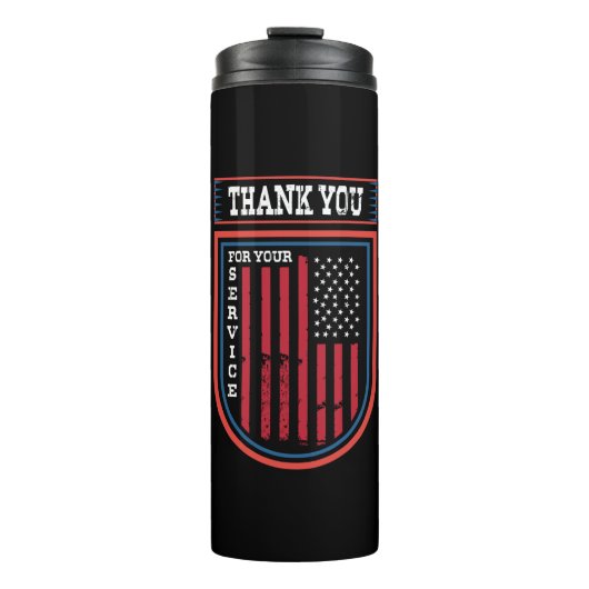 Thank You For Your Service タンブラー (正面)
