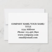 THANK YOU for your service American Flag Cards サンキューカード (裏面)