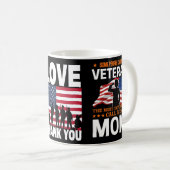 Thank You for Your Service: Veterans Day 2025  コーヒーマグカップ (正面右)